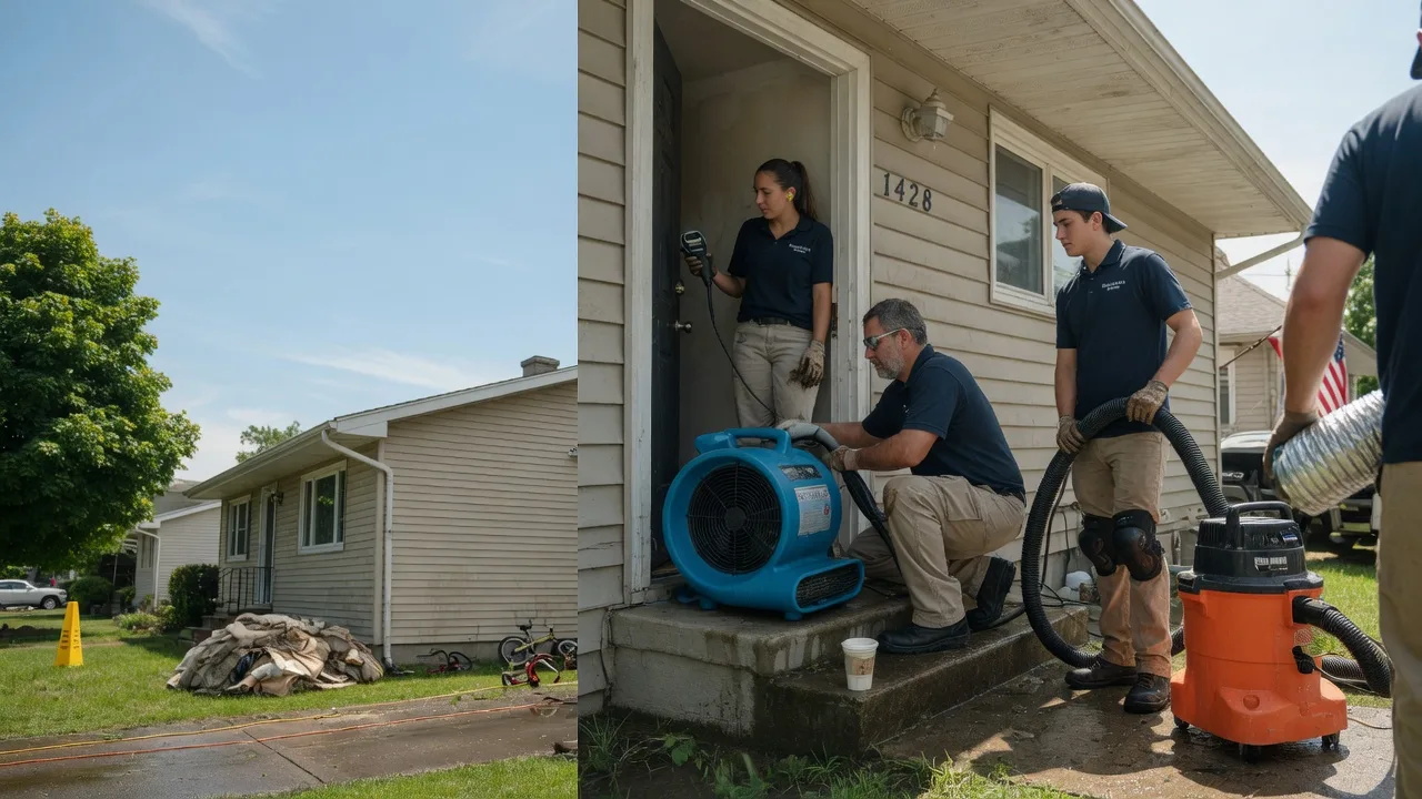Water Damage Restoration in Wales, WI near me